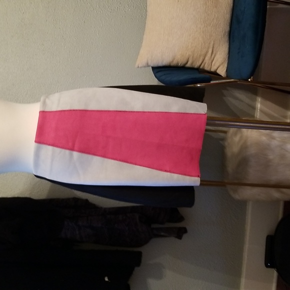 Jolie & Joy Faux Suede Colorblock Mini Skirt NWT Stretch Plus Sizes. - Picture 11 of 11